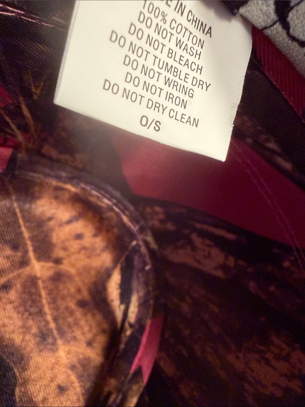 Mossy Oak Peter Grimm NWT Coastal Cowgirl Pink Camouflage Cowboy Hat One Size - Picture 10 of 10